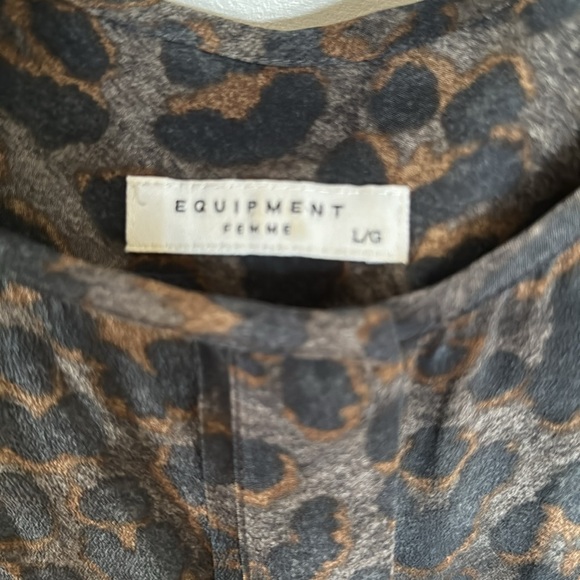 Equipment Silk Blouse - Size L - Picture 2 of 4